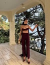 Mimosa büstiyer Bordo