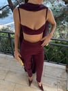 Mimosa büstiyer Bordo