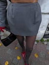 Peitho Mini Etek Gri