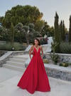 Perla Elbise Kırmızı