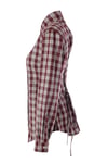 Plaid Gömlek Bordo