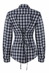Plaid Gömlek Lacivert