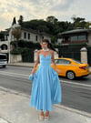 Rosalin Night Dress Açık Mavi