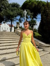 Rosalin Night Dress Sarı