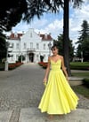 Rosalin Night Dress Sarı