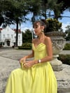Rosalin Night Dress Sarı