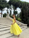 Rosalin Night Dress Sarı