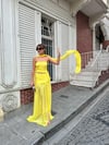 Sevilla Night Dress Sarı