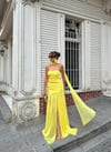 Sevilla Night Dress Sarı