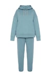 Sweatpants Şardonlu Mavi