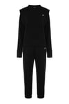 Vatkalı Sweatshirt Sardonsuz Siyah