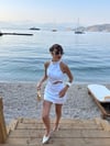 Vega Büstiyer Etek Takım Beyaz