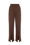 Yırtmaçlı Sweatpants Sardonlu Kahverengi