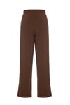 Yırtmaçlı Sweatpants Sardonlu Kahverengi