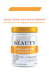 Argivit Beauty Collagen Classic Takviye Edici Gıda (Kollajen, Hyaluronik asit, Vitamin C, Vitamin E, Biotin, Çinko, Kavun, Üzüm, Karamücver) 325 gr
