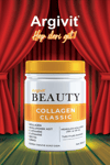 Argivit Beauty Collagen Classic Takviye Edici Gıda (Kollajen, Hyaluronik asit, Vitamin C, Vitamin E, Biotin, Çinko, Kavun, Üzüm, Karamücver) 325 gr