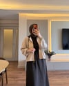 2Lİ Ceket Elbise Takım Kahve - ELBİSE