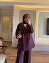 Blazer Takım Mürdüm - TAKIM