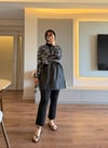 Dalgalı Çizgili Desen 3'lü Haşema - TAKIM