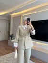 Freya Takım Bej - TAKIM