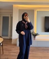 Fular Detaylı Nakışlı Takım Laci - TAKIM