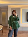 Green Denim Ceket - CEKET