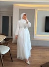 İnci Rüya Elbise Beyaz - ELBİSE