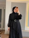 İnci Rüya Elbise Siyah - ELBİSE