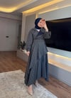 Kat Kat Tasarım Elbise Yeşil - ELBİSE
