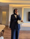 Keten Dokulu Takım Lacivert - TAKIM