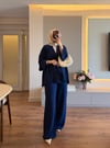 Luna Kimono Takım Lacivert - TAKIM