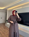 Milano Ekose Elbise - ELBİSE
