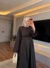 Mira Kot Elbise Kahve - ELBİSE