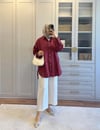 Modal Gömlek Bordo - GÖMLEK