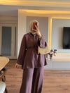 Modern Dikiş Takım Mürdüm - TAKIM