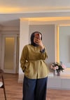 Mona Denim Takım Olive - TAKIM