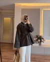 Mona Kontrast Dikişli Trenç - TRENCKOT