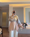 Multi Çizgili Kuşaklı Gömlek - GÖMLEK