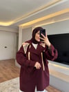 Oversize Trenc Bordo - TRENCKOT