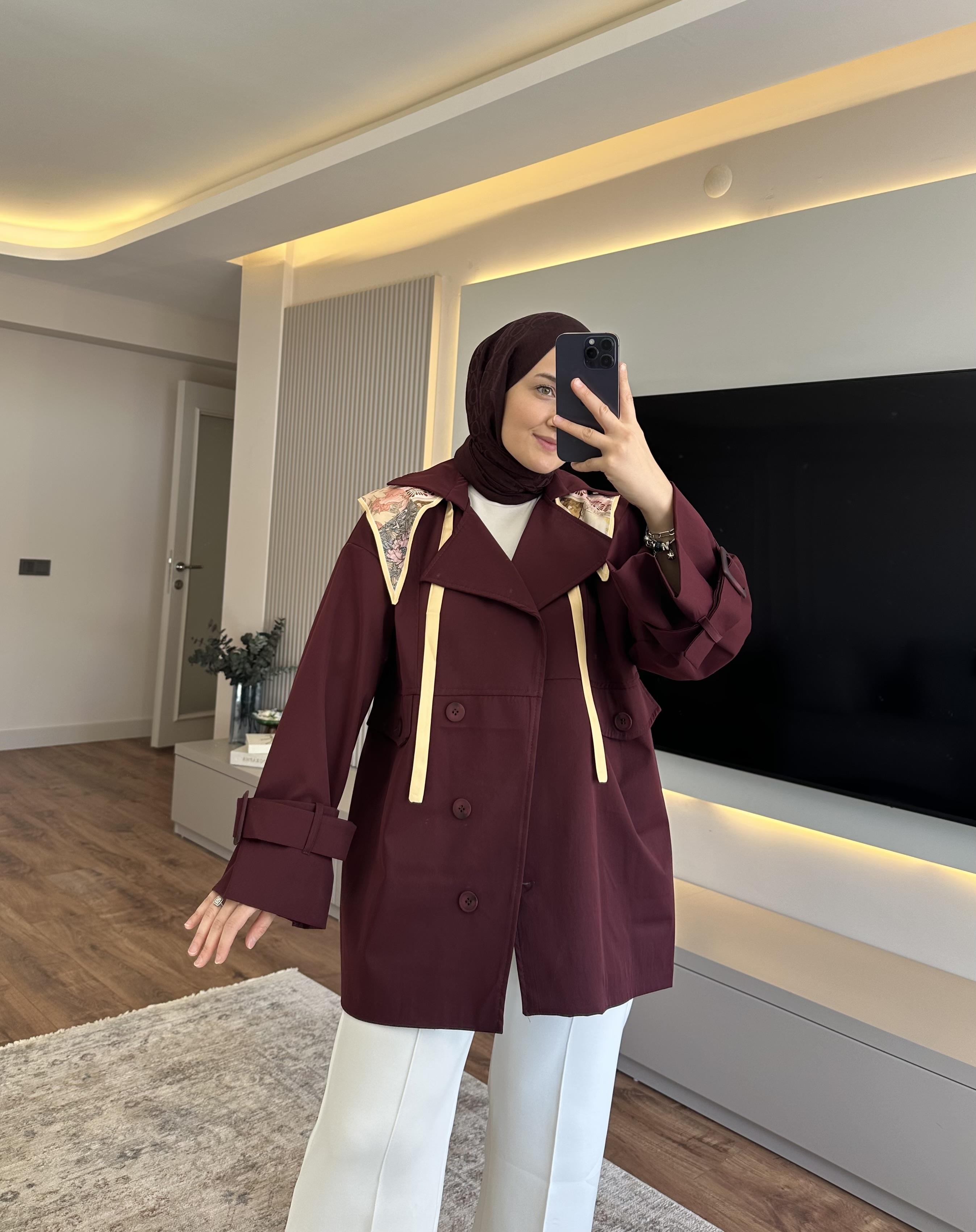 Oversize Trenc Bordo - TRENCKOT