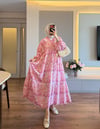 Pembe Lavinya Elbise - ELBİSE