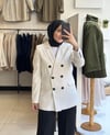 Perry Blazer Ceket Beyaz - CEKET