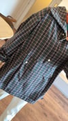 Plaid Pocket İnce Sweat Zümrüt - SWEAT