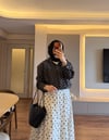 Puantiye Ceket Siyah - CEKET