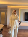 Sarah Takım Krem - TAKIM