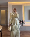 Soft Kat Kat Elbise Ada Çayı - ELBİSE