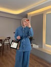 Soft Line Pamuk Takım Denim - TAKIM