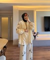 Soft Luxury Taş İşlemeli Takım  - TAKIM