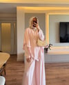 Tencel Üçlü Takım Pudra - TAKIM
