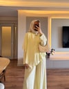 Tencel Üçlü Takım Sarı - TAKIM